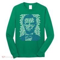 Abraham Lincoln Gettysburg Address Long Sleeve Shirt thumb 0