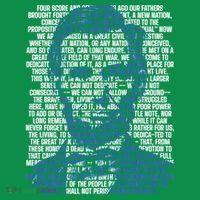 Abraham Lincoln Gettysburg Address Women's Long Sleeve Shirt thumb 2