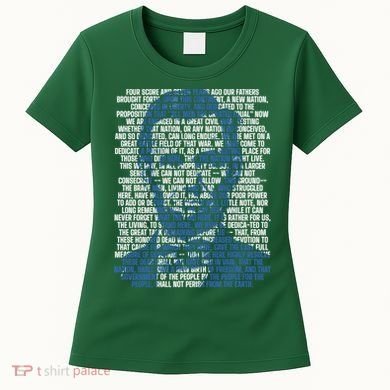 Abraham Lincoln Gettysburg Address Women's T-Shirt