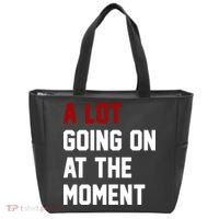 A Lot Going On At The Moment Funny Era Tote Bag thumb 0