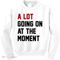 A Lot Going On At The Moment Funny Era Kids Sweatshirt thumb 0