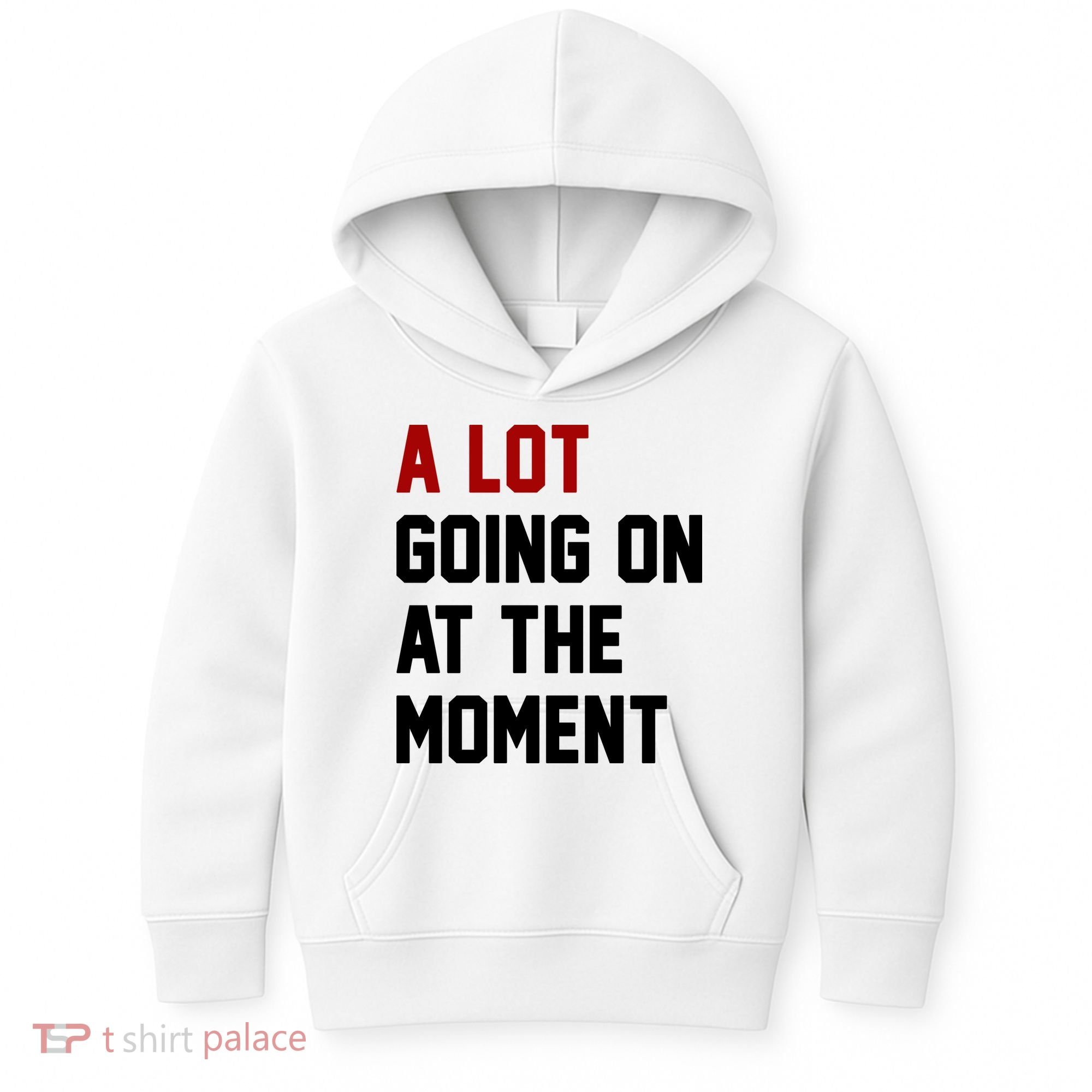 A Lot Going On At The Moment Funny Era Kids Hoodie