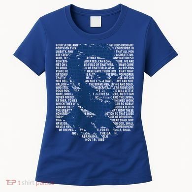 Abraham Lincoln Gettysburg Address Gift History Women's T-Shirt