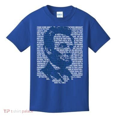 Abraham Lincoln Gettysburg Address Gift History Kids T-Shirt