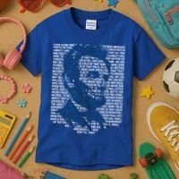 Abraham Lincoln Gettysburg Address Gift History Kids T-Shirt thumb 3