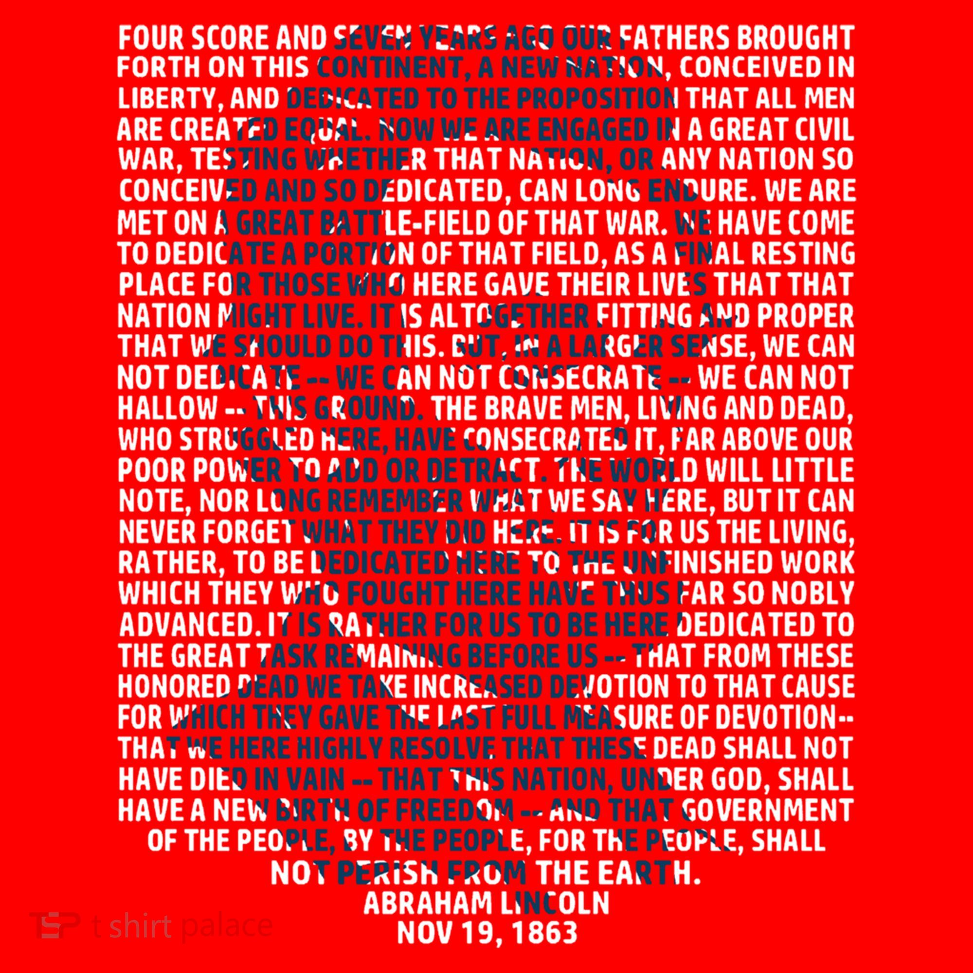 Abraham Lincoln Gettysburg Address Gift History Santa Hat