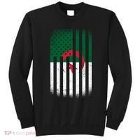Algeria United States of America USA Flag Sweatshirt thumb 0