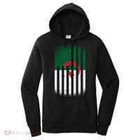 Algeria United States of America USA Flag Women's Hoodie thumb 0