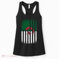 Algeria United States of America USA Flag Women's Tank Top thumb 0