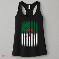 Algeria United States of America USA Flag Women's Tank Top thumb 3