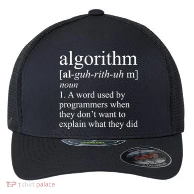 Algorithm Definition Flexfit Unipanel Trucker Cap