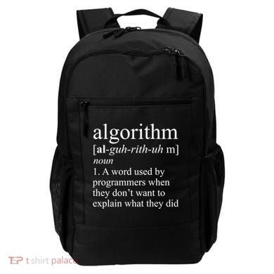 Algorithm Definition Backpack