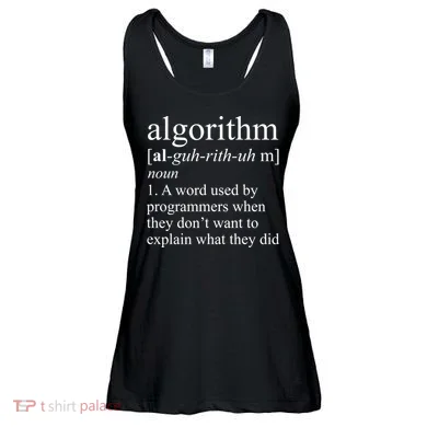 Algorithm Definition Ladies Essential Flowy Tank