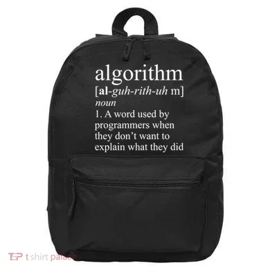 Algorithm Definition 16 in Basic Backpack
