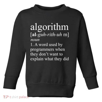 Algorithm Definition Toddler Sweatshirt