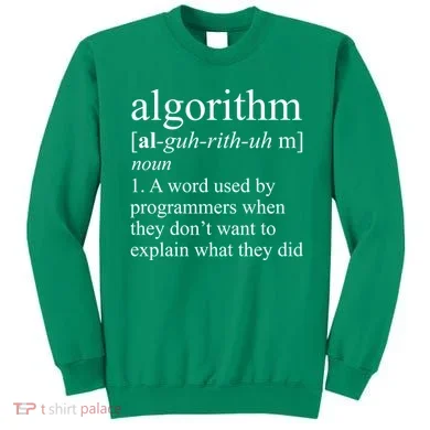 Algorithm Definition Sweatshirt