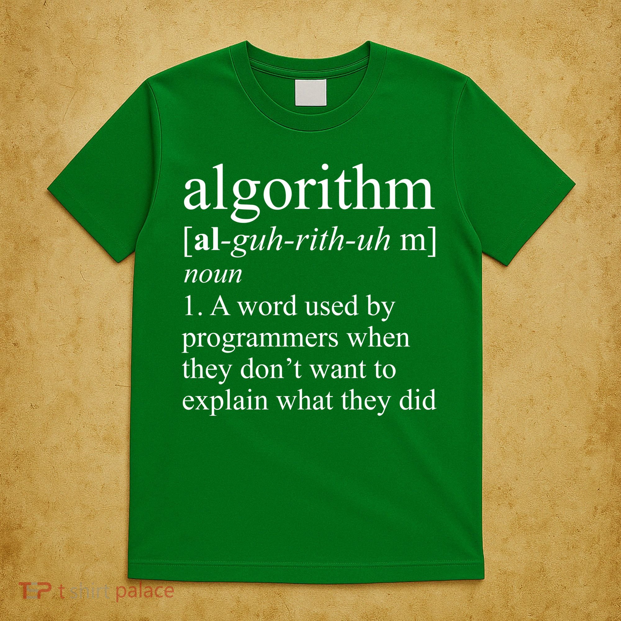 Algorithm Definition T-Shirt