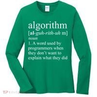 Algorithm Definition Women's Long Sleeve Shirt thumb 0