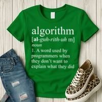 Algorithm Definition Women's T-Shirt thumb 3