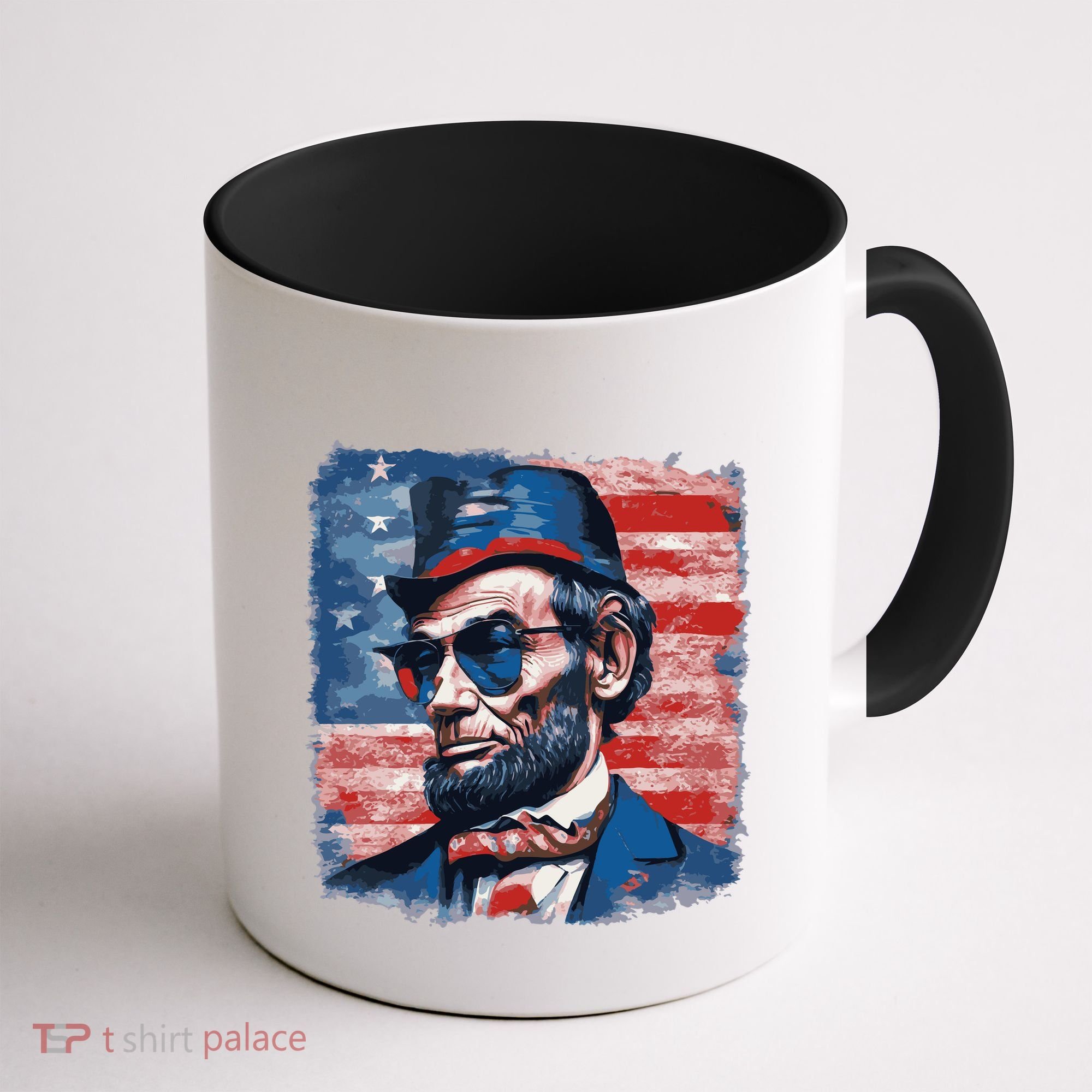 Abraham Lincoln Honest Abe Patriot Coffee Mug