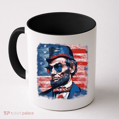 Abraham Lincoln Honest Abe Patriot Coffee Mug