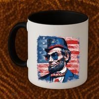 Abraham Lincoln Honest Abe Patriot Coffee Mug thumb 2