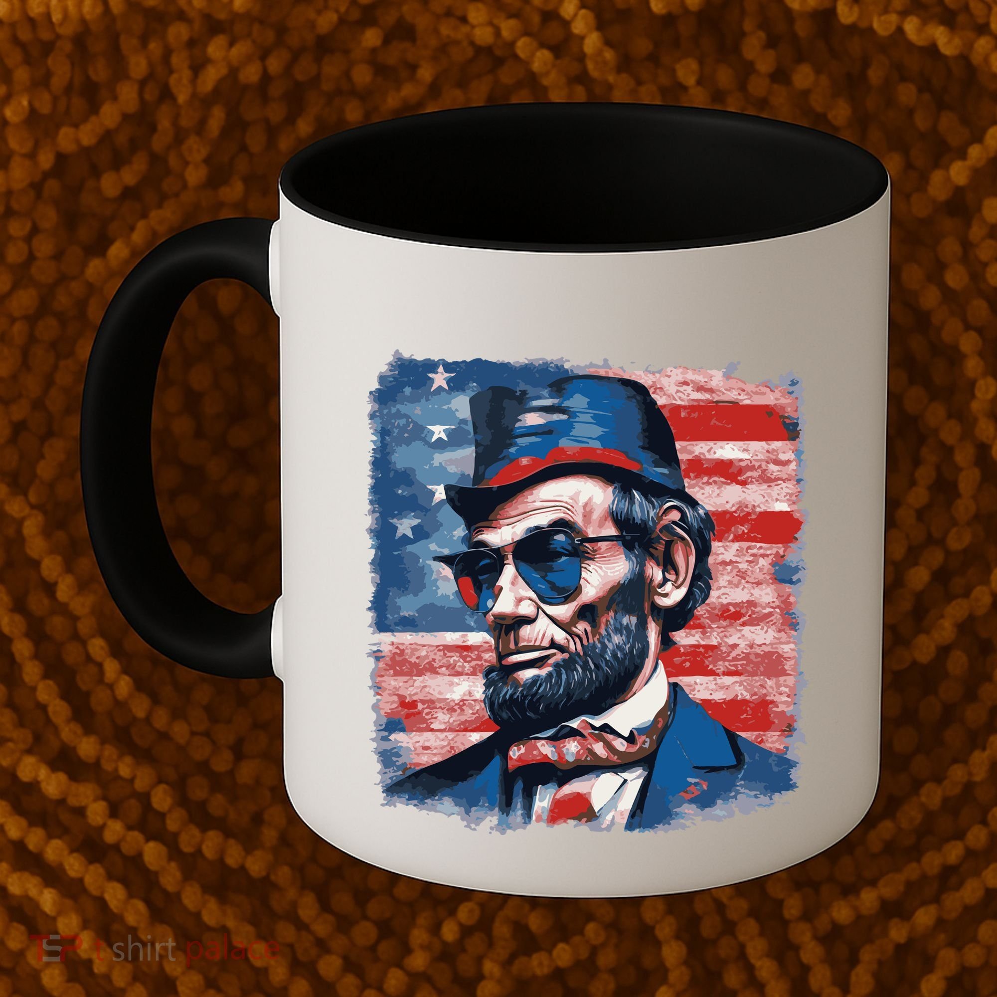 Abraham Lincoln Honest Abe Patriot Coffee Mug