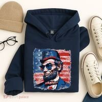 Abraham Lincoln Honest Abe Patriot Hoodie thumb 4