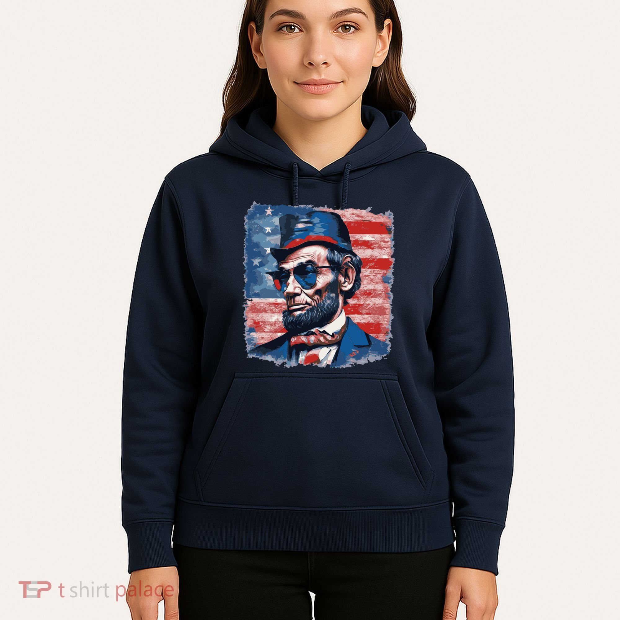 Abraham Lincoln Honest Abe Patriot Hoodie