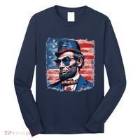 Abraham Lincoln Honest Abe Patriot Long Sleeve Shirt thumb 0