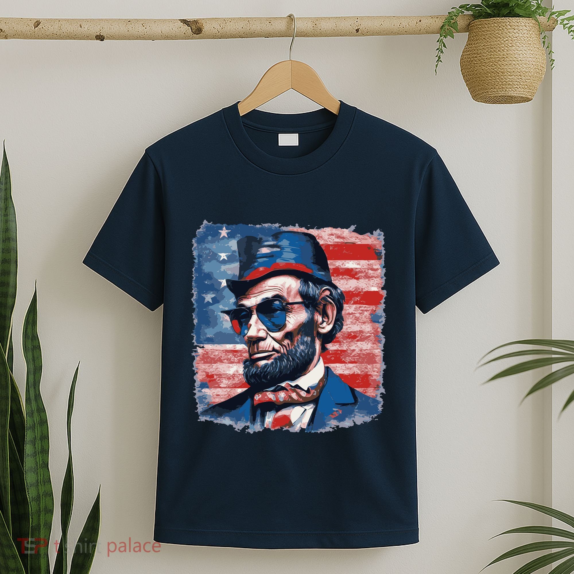 Abraham Lincoln Honest Abe Patriot T-Shirt
