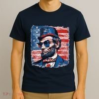 Abraham Lincoln Honest Abe Patriot T-Shirt thumb 3