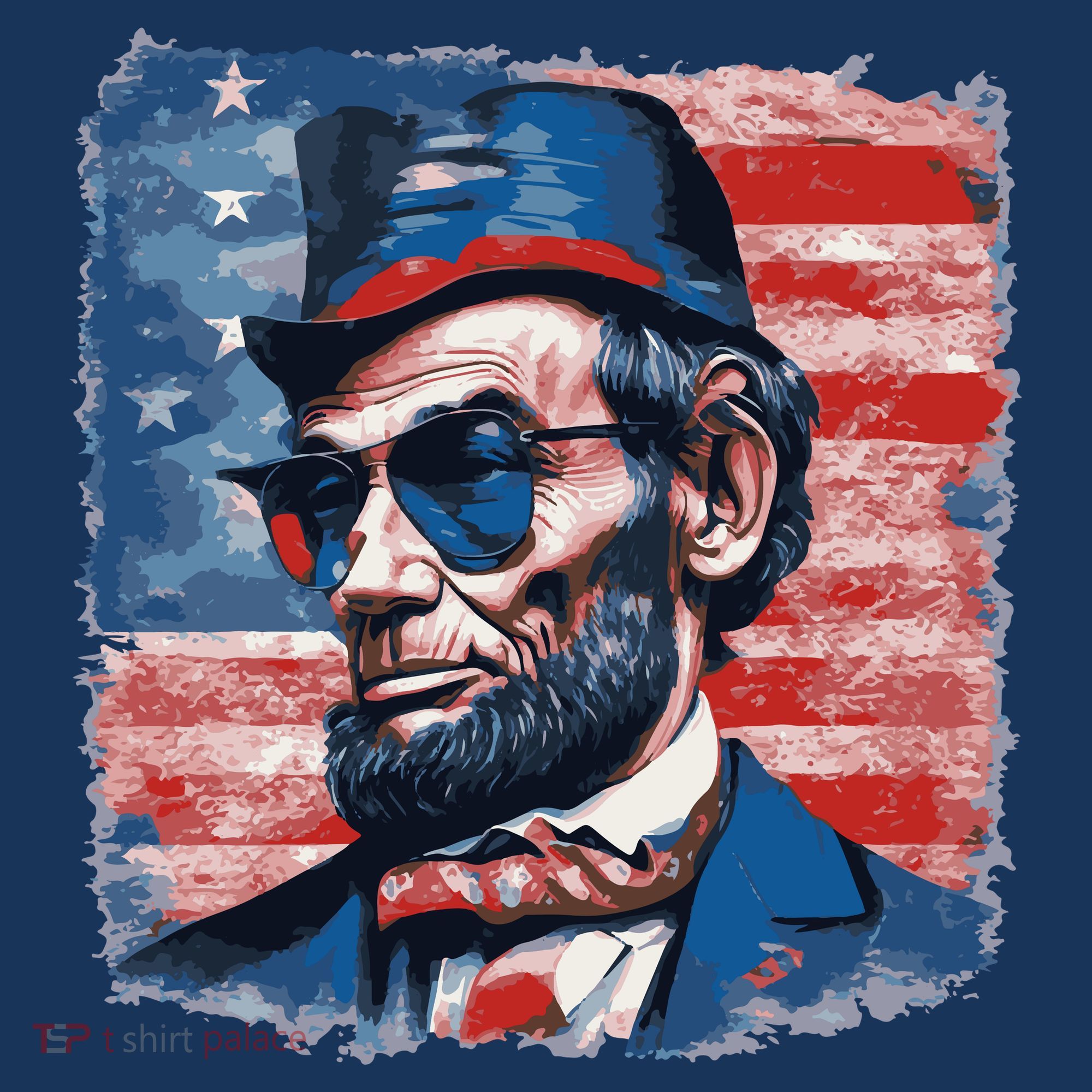 Abraham Lincoln Honest Abe Patriot Mousepad