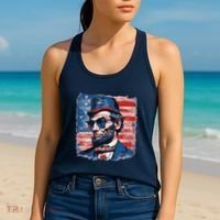 Abraham Lincoln Honest Abe Patriot Women's Tank Top thumb 2