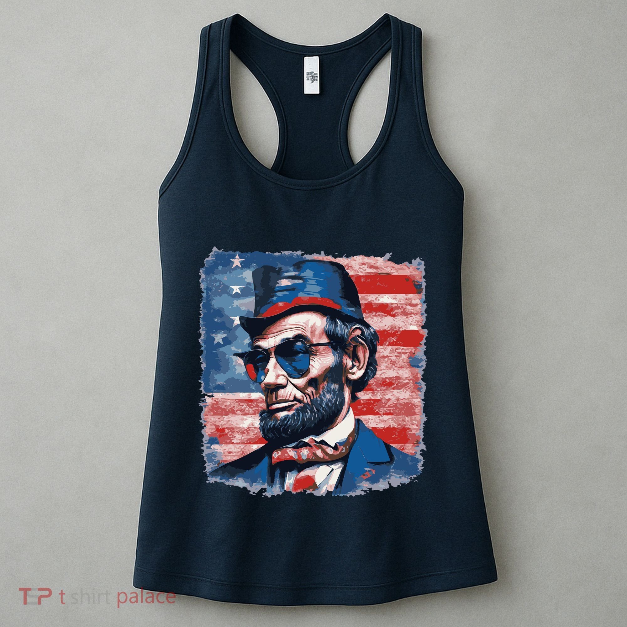 Abraham Lincoln Honest Abe Patriot Women's Tank Top