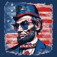 Abraham Lincoln Honest Abe Patriot Baby Bodysuit thumb 2