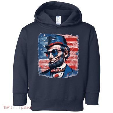 Abraham Lincoln Honest Abe Patriot Toddler Hoodie