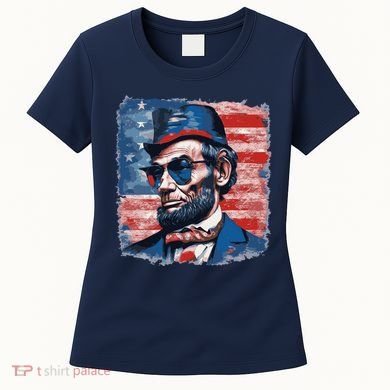Abraham Lincoln Honest Abe Patriot Women's T-Shirt