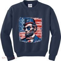 Abraham Lincoln Honest Abe Patriot Kids Sweatshirt thumb 0