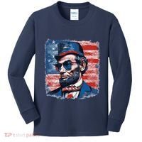 Abraham Lincoln Honest Abe Patriot Kids Long Sleeve Shirt thumb 0