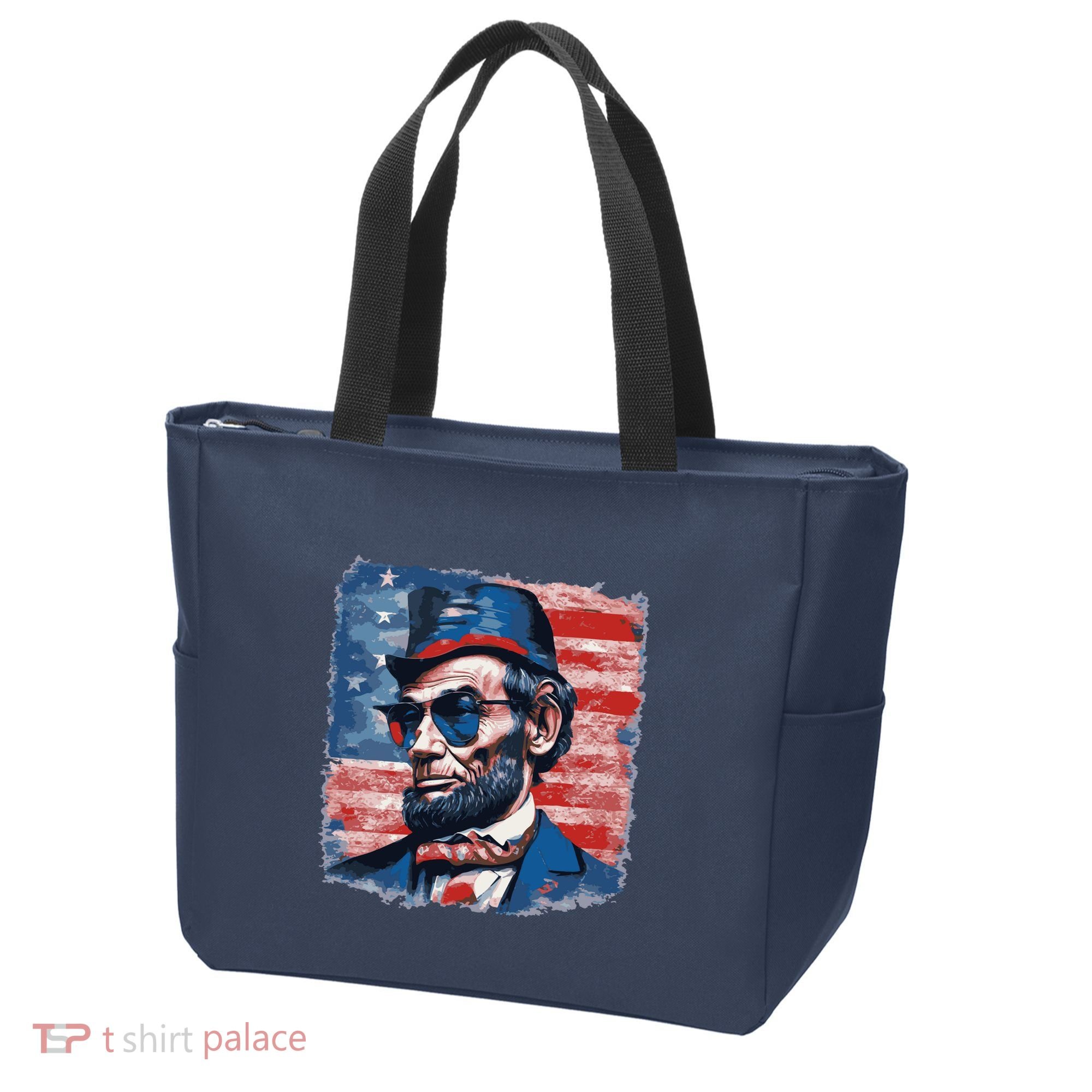 Abraham Lincoln Honest Abe Patriot Tote Bag