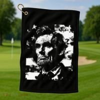 Abraham Lincoln History Teacher President 4th Of July Golf Towel thumb 1