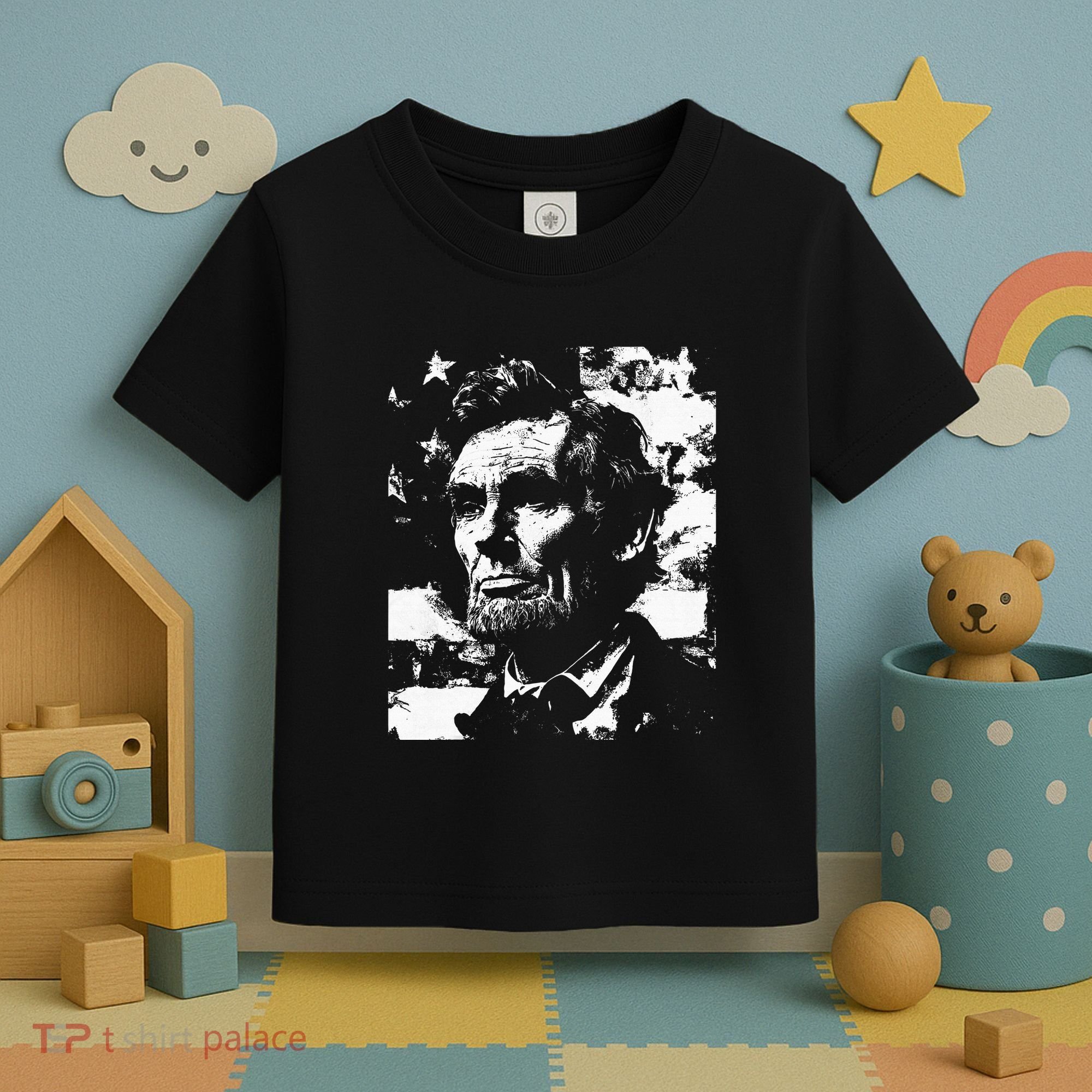Abraham Lincoln History Teacher President 4th Of July Toddler T-Shirt