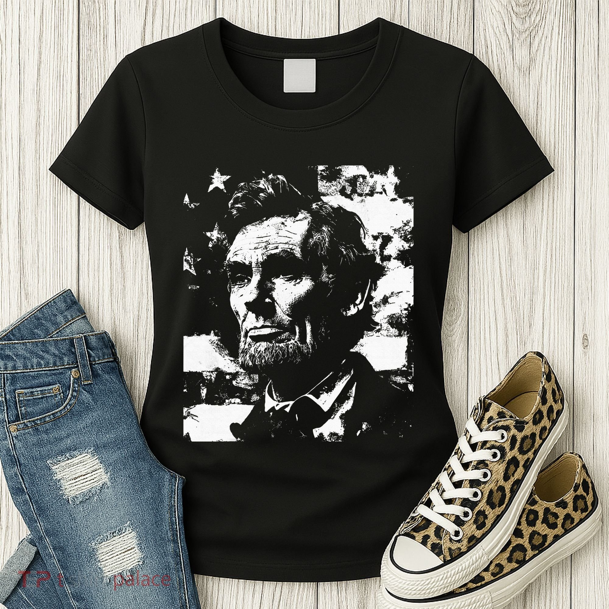 Abraham Lincoln History Teacher President 4th Of July Women's T-Shirt