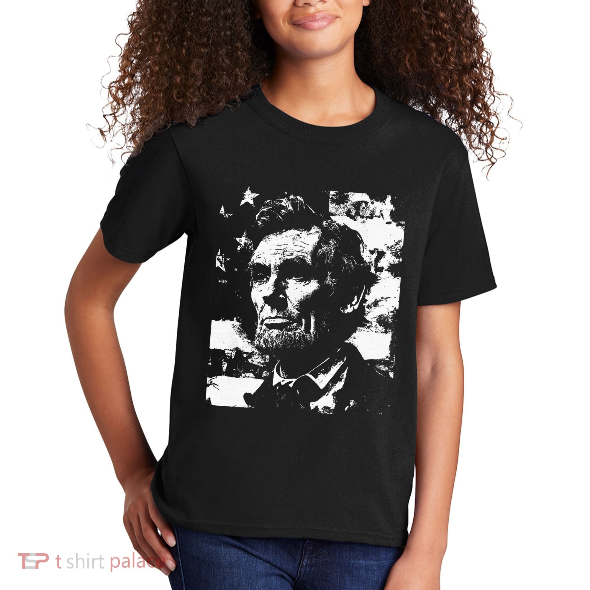 Abraham Lincoln History Teacher President 4th Of July Kids T-Shirt