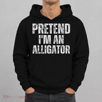 Alligator Lazy Halloween Costume, Pretend I'm An Alligator Hoodie