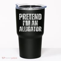 Alligator Lazy Halloween Costume, Pretend I'm An Alligator Tumbler thumb 0
