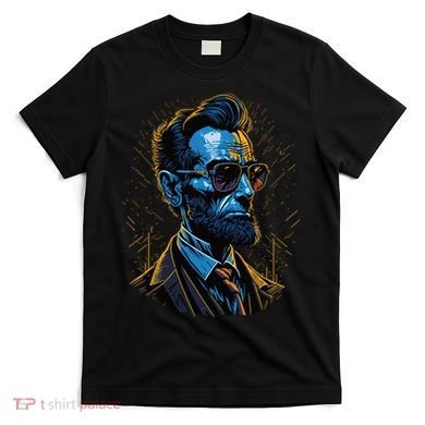 Abraham Lincoln Hip Graffiti Style T-Shirt