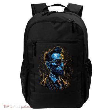 Abraham Lincoln Hip Graffiti Style Backpack