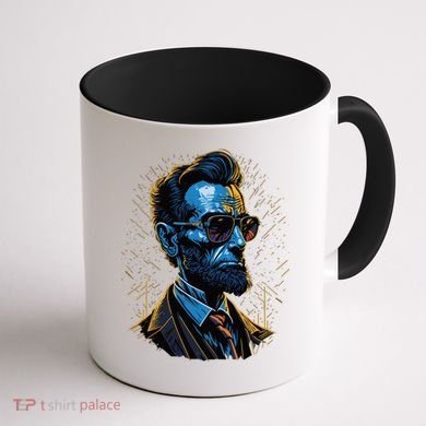 Abraham Lincoln Hip Graffiti Style Coffee Mug back